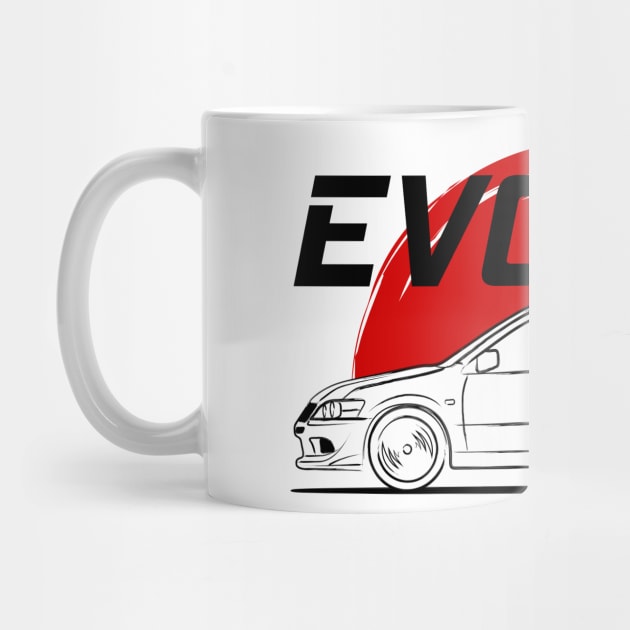 Lancer Evolution VIII Racing EVO 8 by GoldenTuners